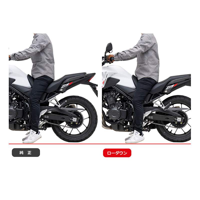 EFFEX】ローダウンキット HONDA NX400用 新発売のお知らせ | 株式会社