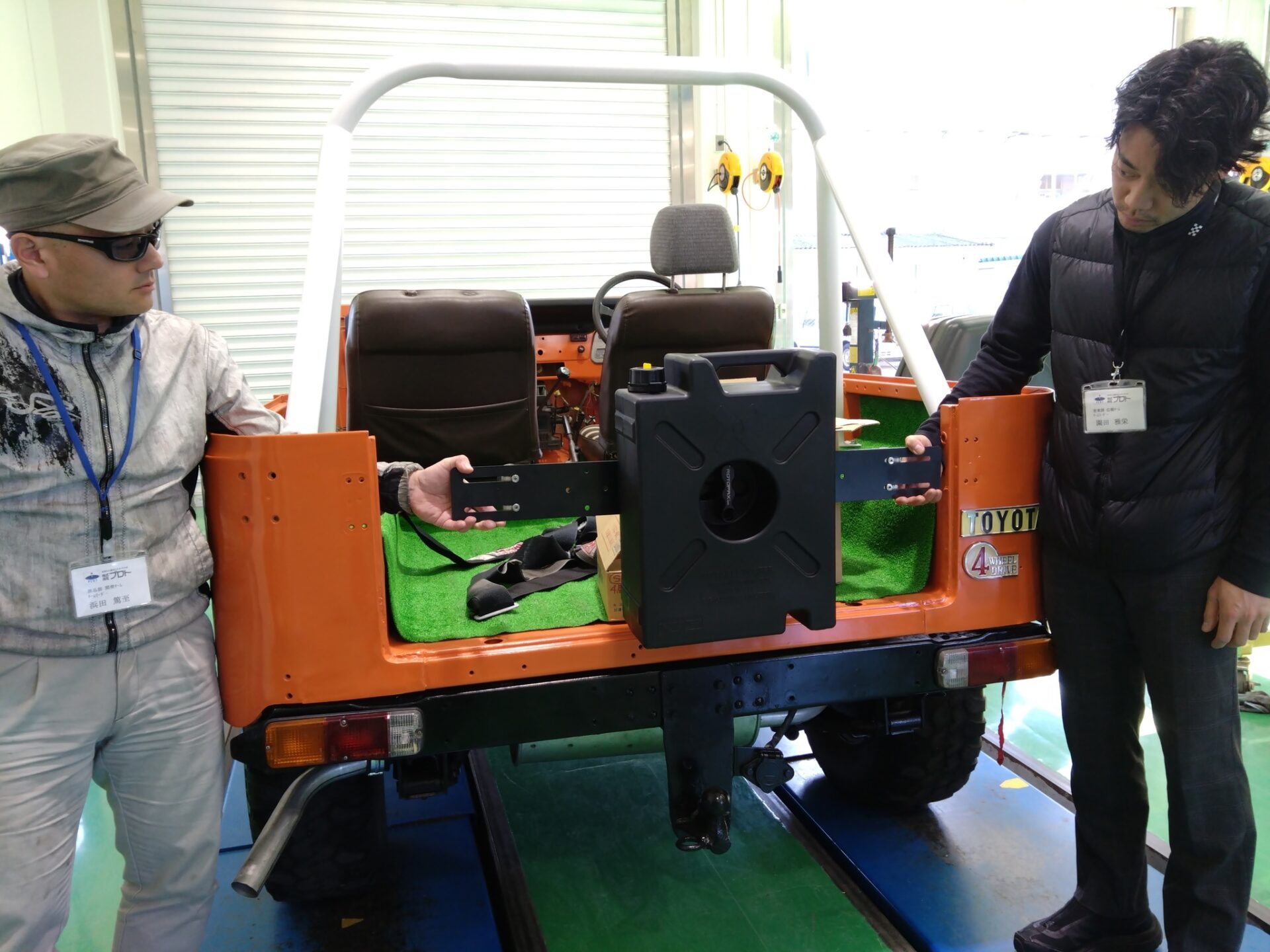 M エム ハット 新プロジェクト ランクル40 by地元 刈谷工科高校 +ロトパックス 第二回